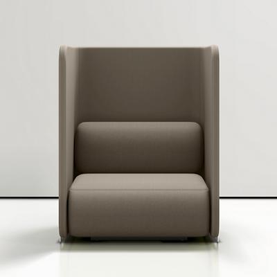 Code Privacy Wall Lounge Chair