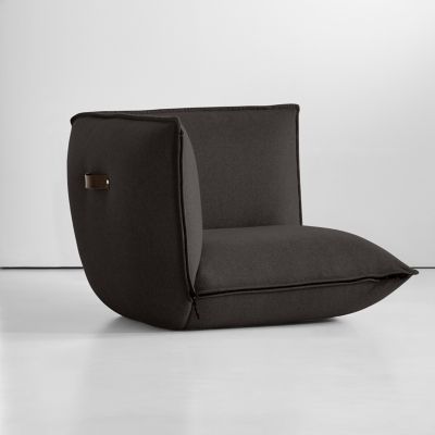 Zip Upholstered Corner Lounge Chair