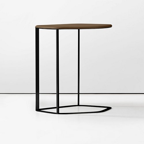 Chance Occasional Side Table (Small/Walnut/Black) - OPEN BOX