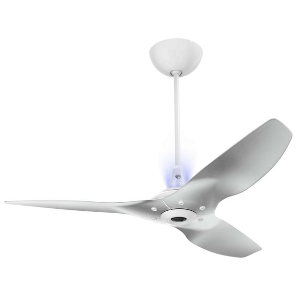 Haiku Brushed Aluminum Ceiling Fan with UV Clean Air System