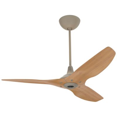 Haiku Caramel Bamboo Indoor Ceiling Fan with LED Uplight