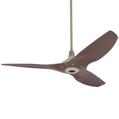 Haiku Cocoa Bamboo Indoor Ceiling Fan with LED Uplight