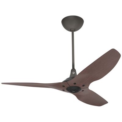 Haiku Cocoa Bamboo Indoor Ceiling Fan with LED Uplight