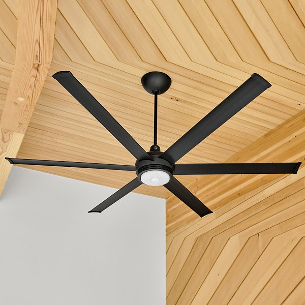 es6 Indoor/Outdoor Ceiling Fan with Chromatic Uplight