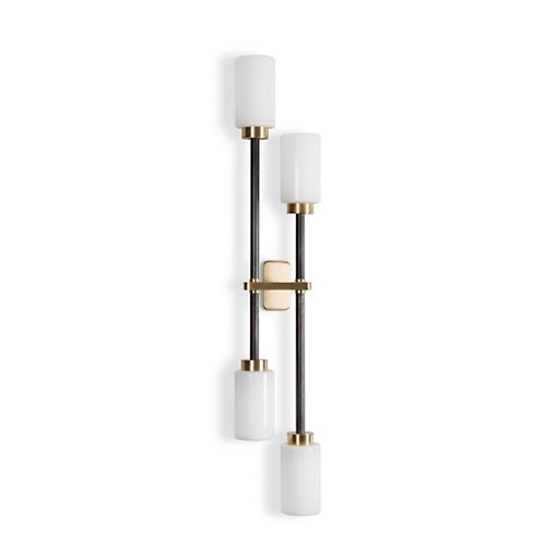 Farol Double Vertical Wall Sconce