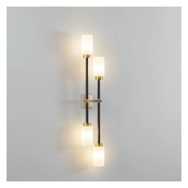 Farol Double Vertical Wall Sconce