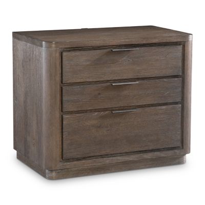 Outline 3 Drawer Nightstand