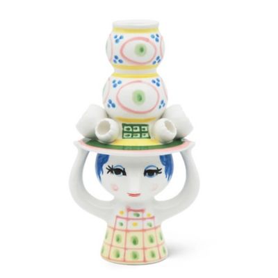 Lady with Hat Candle Holder