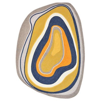 Habitat Aura Area Rug (Ochre|5 Ft. 3 Inx7 Ft. 6 In)-OPEN BOX
