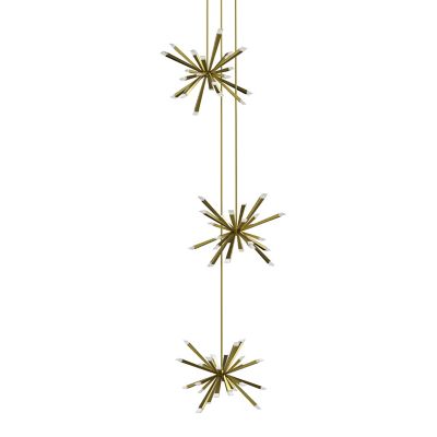 Starburst Multi Light LED Pendant