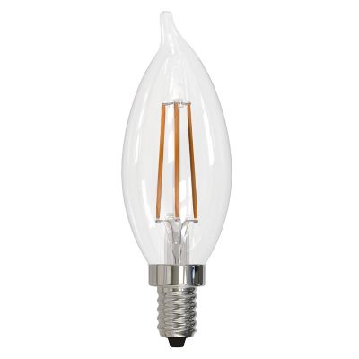 4.5W 120V CA10 E12 LED Clear Bulb