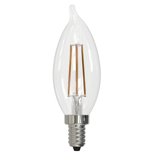4.5W 120V CA10 E12 LED Clear Bulb