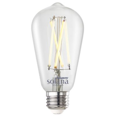 8W 120V ST18 E26 Filament Smart LED Bulb