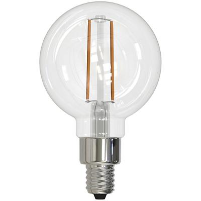 2.5W 120V G16 E12 Clear LED Bulb