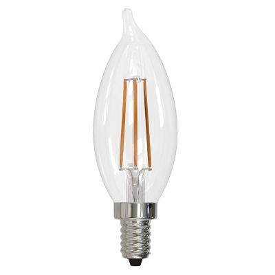 4.5W 120V CA10 E12 Clear Filament LED Bulb