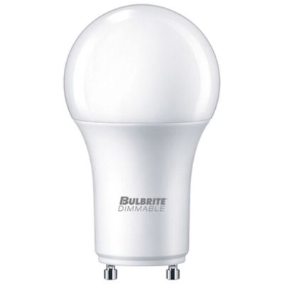 15W 120V A19 GU24 2700K White LED Bulb by Bulbrite at