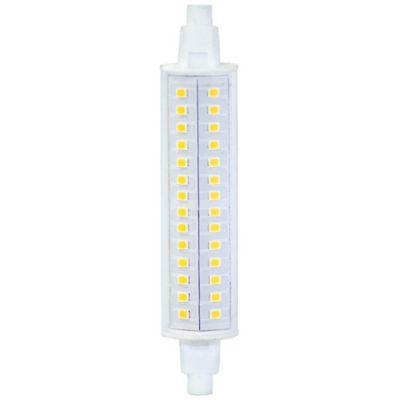 10W 120V R7s Long 3000K Clear LED Bulb by Bulbrite at