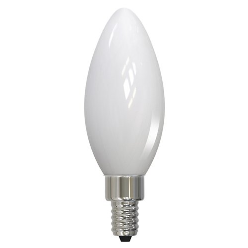 5W 120V B11 E12 2700K Blunt Tip White LED Bulb