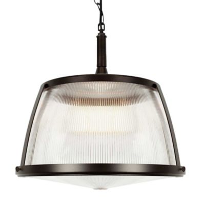 Earth Tone Glass Pendant