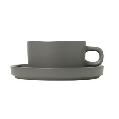 PILAR Tea Cups With Saucer Set of 2