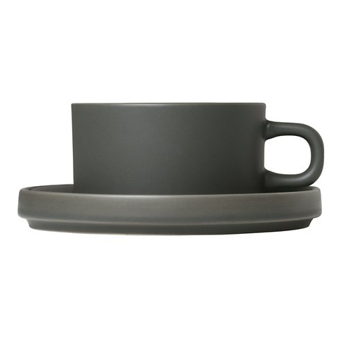 PILAR Tea Cups With Saucer Set of 2
