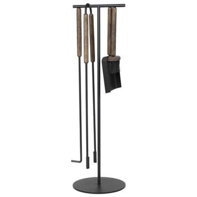 ASHI 5 Piece Fireplace Tool Set