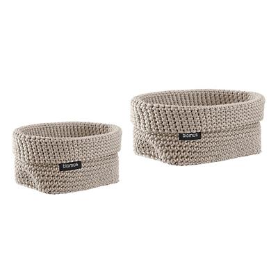 Tela Crochet Storage Basket, Set of 2