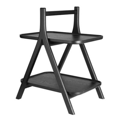 Eta Side Table with Shelves