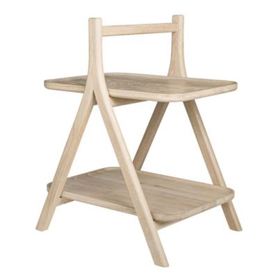 Eta Side Table with Shelves