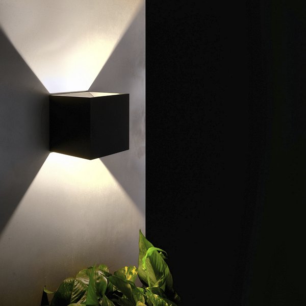 Outdoor QB LED Up and Down Wall Sconce