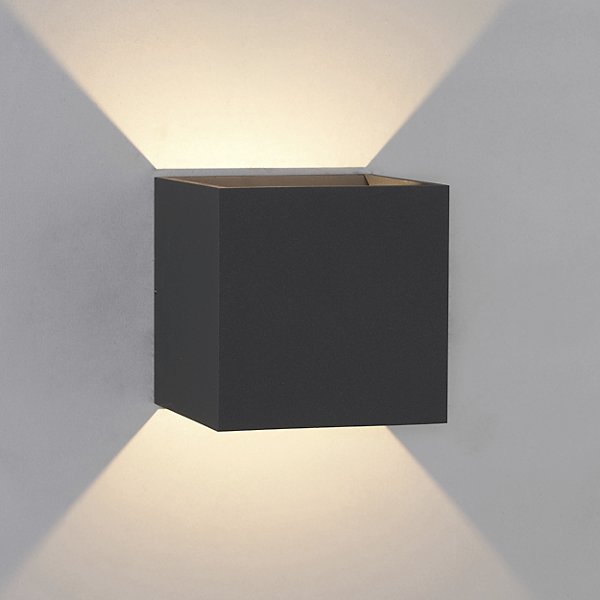 Outdoor QB LED Up and Down Wall Sconce