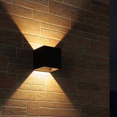Outdoor QB LED Up and Down Wall Sconce by Bruck Lighting at Lumens.com