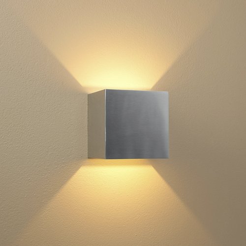 QB LED Wall Sconce (Brushed Chrome/Dimmable)-OPEN BOX RETURN