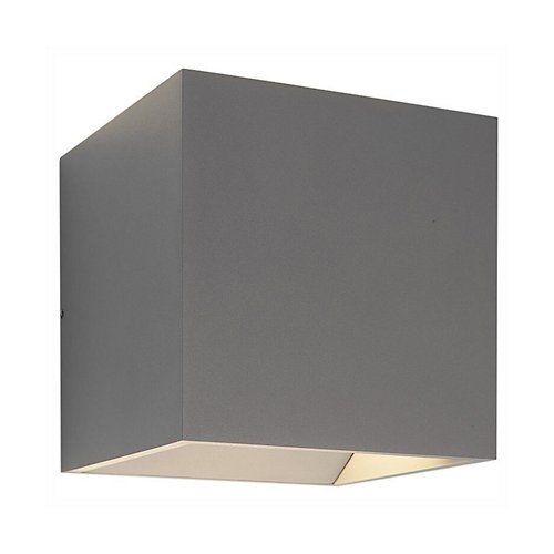 QB Outdoor LED Wall Sconce (Silver) - OPEN BOX RETURN