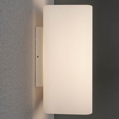 Shown in White finish, Side view