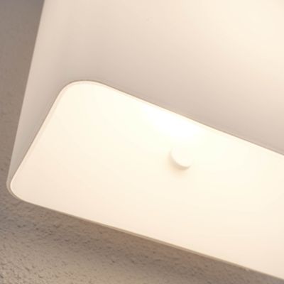Shown in White finish, Detail view