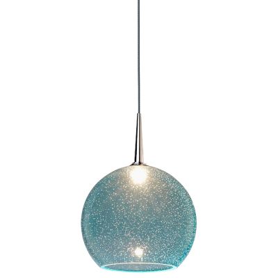 Turquoise 7.5 cms LED glass float light – Dorset Gifts