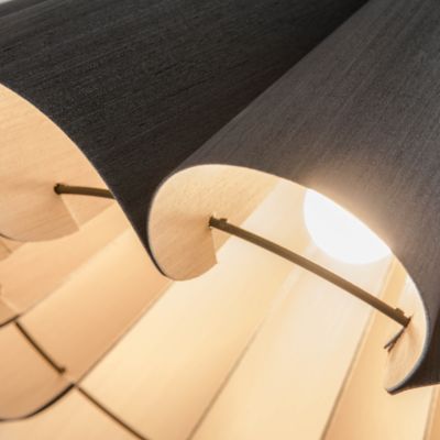 Shown in Ebony finish, detail view