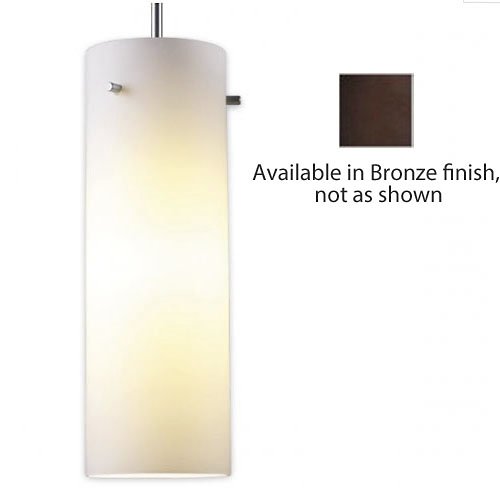 Titan I Down Pendant Light (White/Bronze/4 Inch) - OPEN BOX