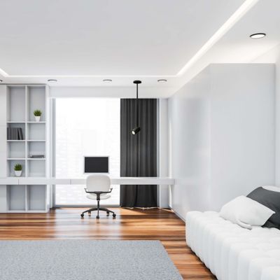 Shown in Black finish, in use