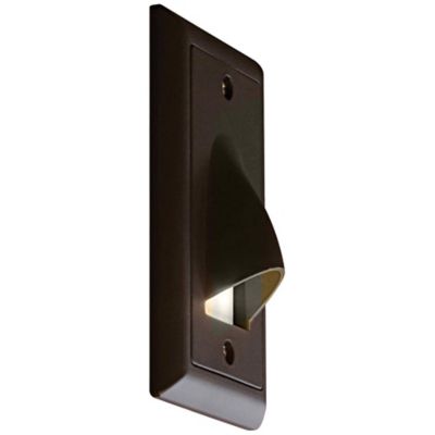 Ledra Vertical Cove Step Light (Warm White|Bronze)-OPEN BOX