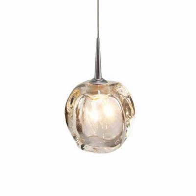 Aurora LED Mini Pendant (Clear|Chrome|4 In Canopy)-OPEN BOX