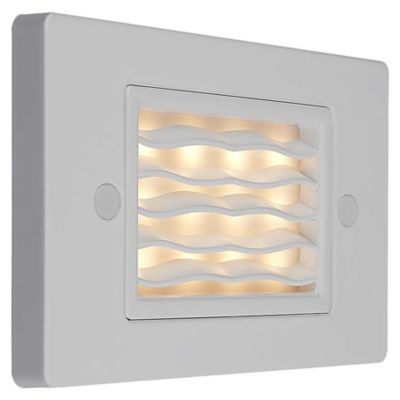 Horizontal Wave LED Step Light
