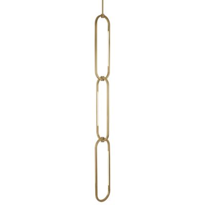 Ovalo Chain Single LED Pendant