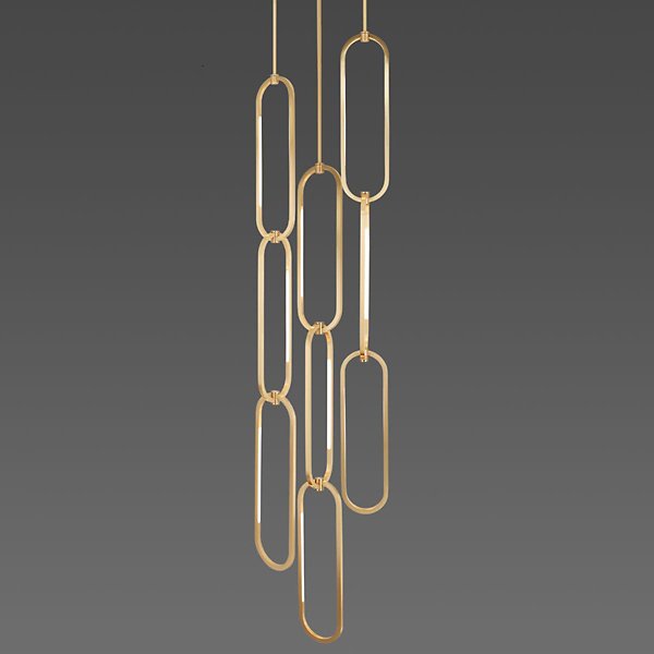 Ovalo Chain Cluster LED Pendant