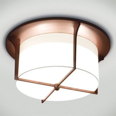 Soleil Drum Flushmount by Boyd Lighting at