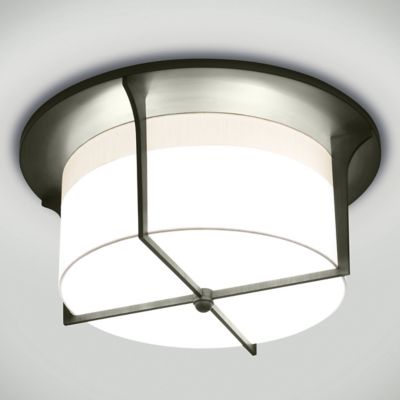Soleil Drum Flushmount by Boyd Lighting at