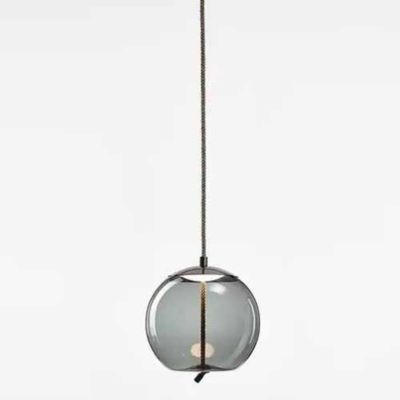 Knot Small Sfera Pendant (Smoke Grey/Chrome Black)-OPEN BOX