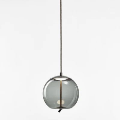 Knot Sfera Pendant (Transparent|Stainless Steel) - OPEN BOX