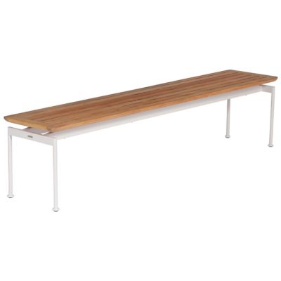 Layout Outdoor Bench with Teak Seat